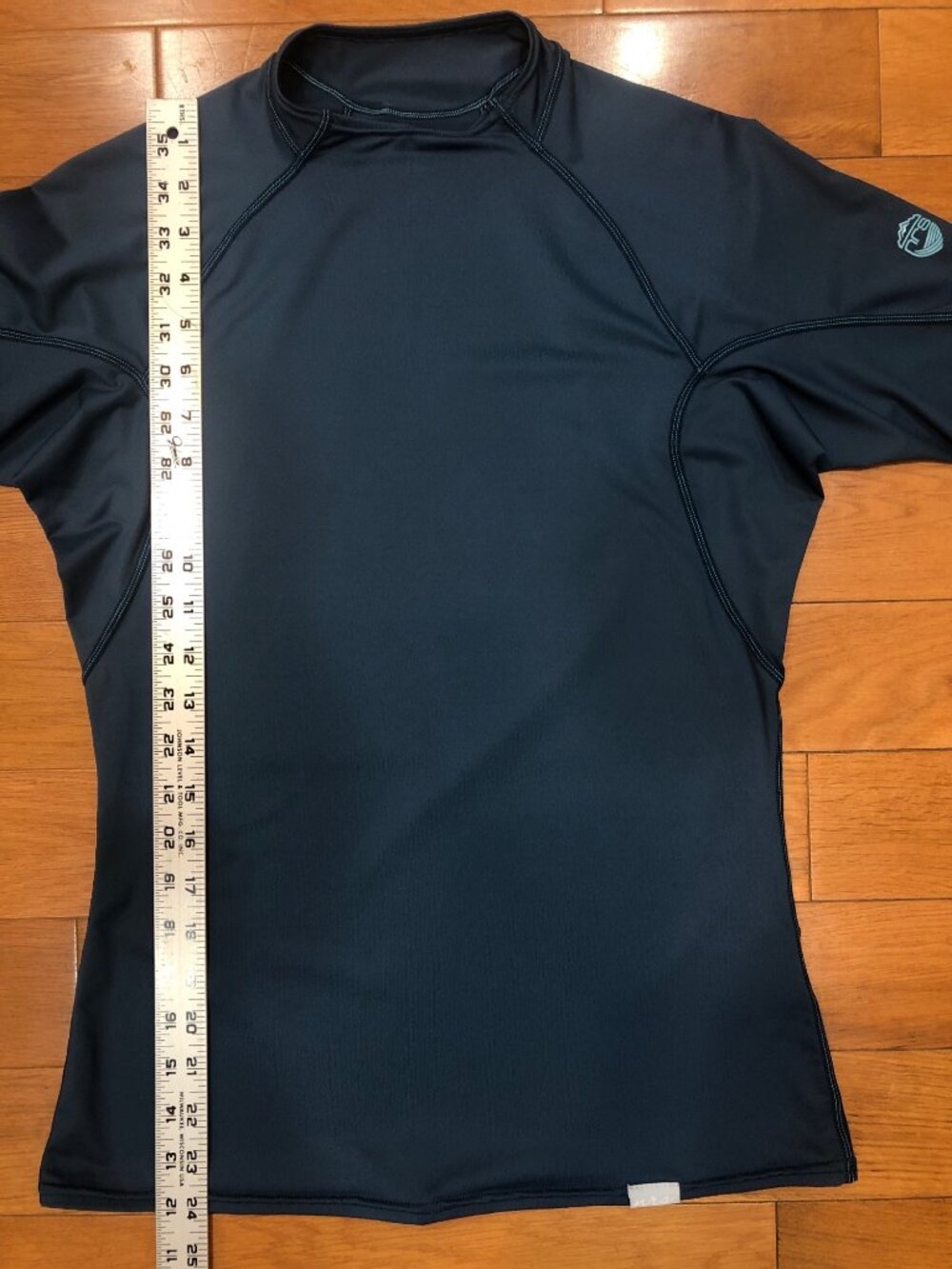 NRS H2Core Short Sleeve Rashguard High Performance Athletic Water Shirt Blue - L - Picture 5 of 10